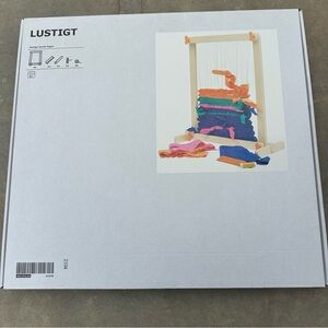 Brand New Discontinued IKEA LUSTIGT Weaving Loom Craft Set in Box